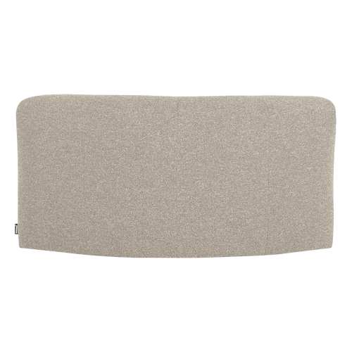 WOOOD hoekelement rond Mojo Base - Bouclé - Beige Melange - 74x110x110