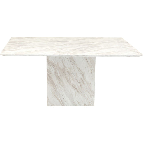 Kare Design Eettafel Artistico wit marmer 160x90cm