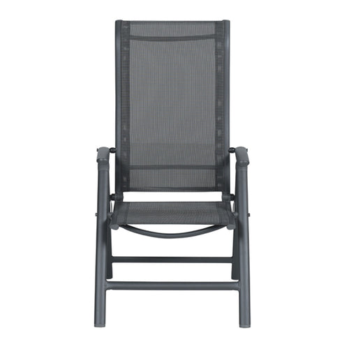 Limone verstelbare fauteuil - carbon black - antraciet - vtwonen shop