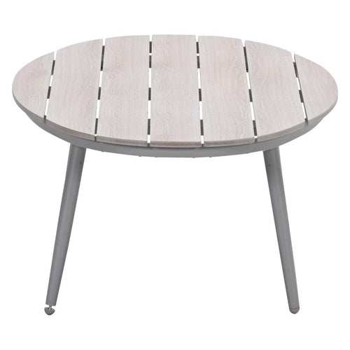 Garden Impressions bijzettafel Lucas taupe ovaal - 120 x 75 x 45 cm - vtwonen shop