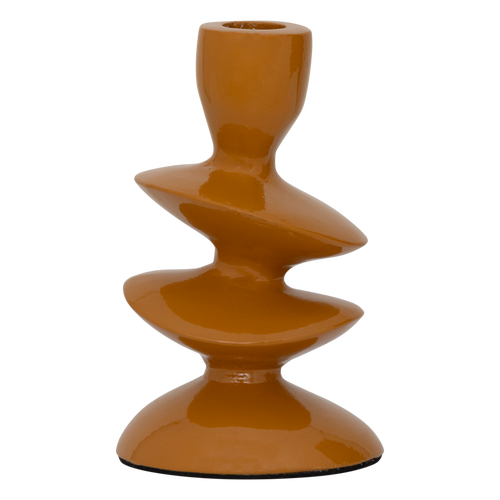 Urban Nature Culture kandelaar Tove - Inca Gold - Ø 8x14cm - vtwonen shop