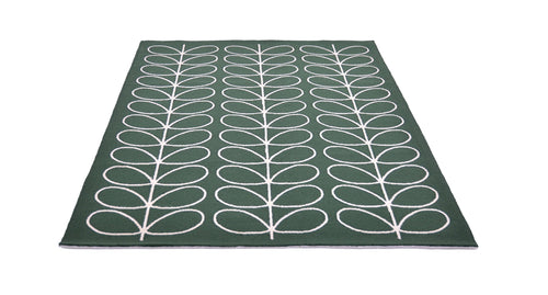 Vloerkleed Orla Kiely Linear Stem Jade Outdoor 460507 140x200 cm - vtwonen shop