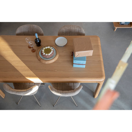 Zuiver Oever Eettafel 180 cm Naturel