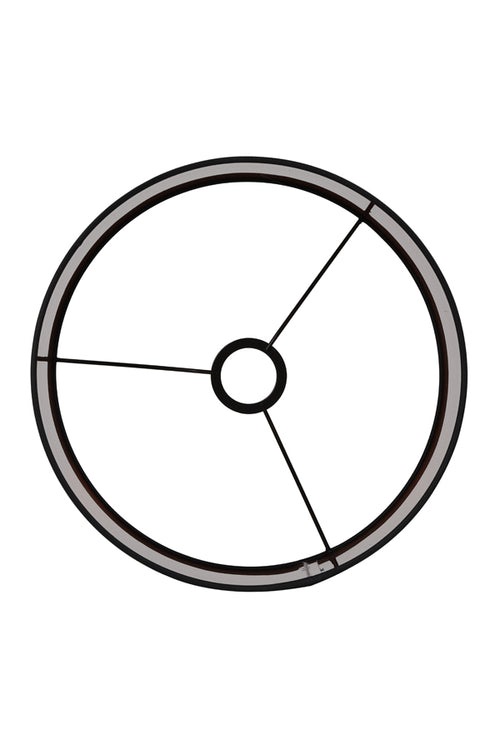 Light & Living lampenkap LIVIGNO - Ø25x18cm - zwart - vtwonen shop