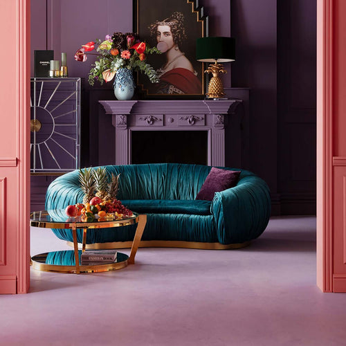 Kare Design Salontafel Monocolo Gouden Ø90cm - vtwonen shop