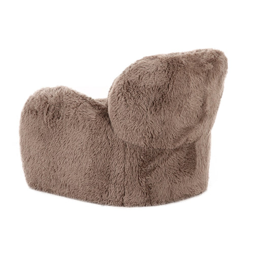 DÉJA Living Fauteuil Alta - Taupe Fluffy - Zithoogte 42cm
