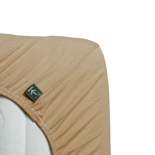 Beddinghouse - Jersey - Split-topper - Hoeslaken - 160x220 cm - Camel