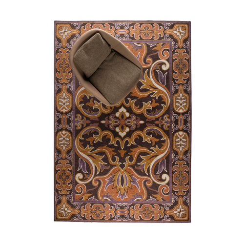 Dutchbone Bashmira Vloerkleed 160x230 - Oranje - vtwonen shop