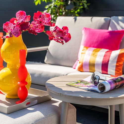 Garden Impressionshoek loungeset Coba 5-delig - taupe