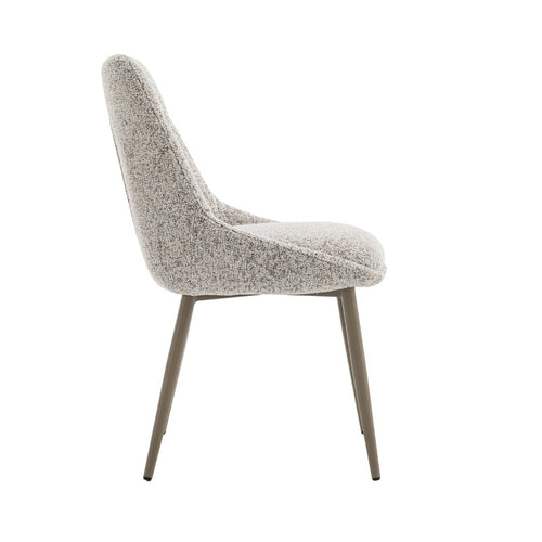 DÉJA Living Eetkamerstoel Malou - Beige/Taupe - Set van 2 - vtwonen shop