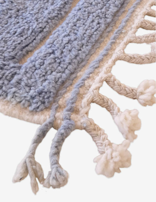 AFK Living vloerkleed Berber - handgemaakt - Wol - 182 x 209 cm