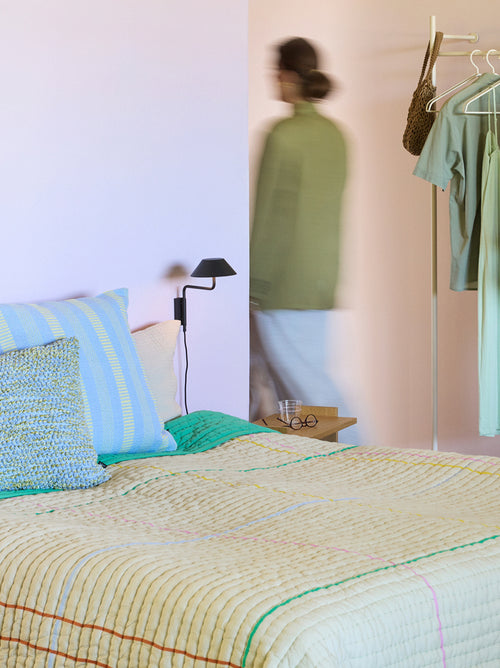 Hübsch bedsprei Sen - katoen - 260x260cm