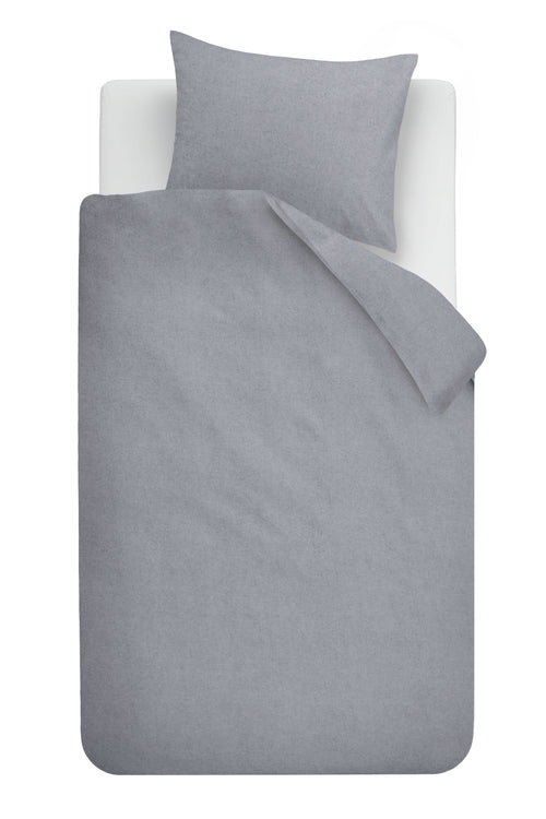 Beddinghouse Dekbedovertrek Frost - 140 x 200/220 cm - Blauwgrijs