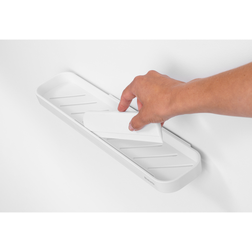 Brabantia MindSet doucheplanchet met wisser - White