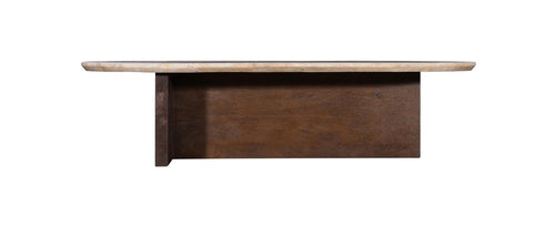 Giga Meubel Salontafel Olaf - Beige Travertin - 120x70x35cm - vtwonen shop