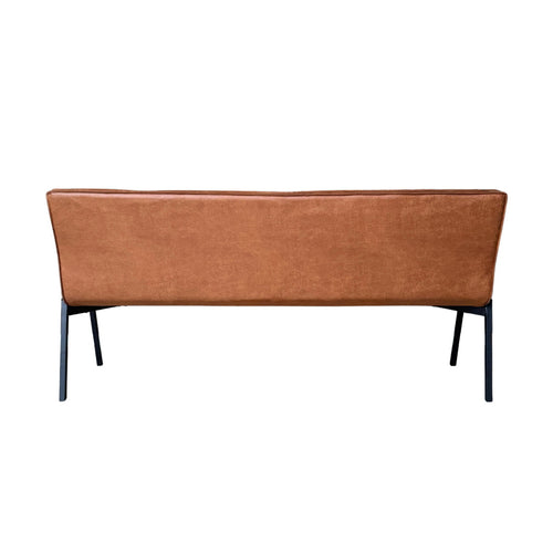 Starfurn Eetkamerbank Tivoli - Cognac Leer - 185x56x88cm