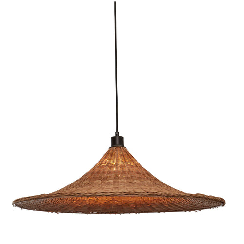 GOOD&MOJO hanglamp Borabora - bruin - Ø40cm - vtwonen shop