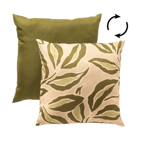 KUSSENSET - 3-delig - Elara Stripes - 45x45 cm, 30x50 cm - inclusief binnenkussens - beige, groen