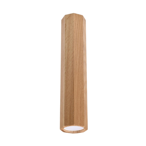 Sollux Lighting Plafondlamp ZEKE 30 eik - 6x6x30cm