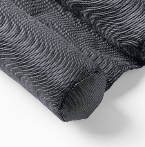 TITO - tochtrol 80x16x5 cm - dubbele tochtstopper - Charcoal Gray - antraciet