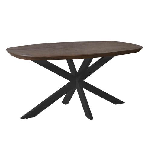 Starfurn  eettafel Madison - zwart - 90x160x76cm