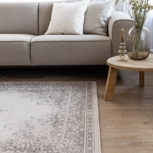Interieur05 Vintage vloerkleed Keshan Zand/Beige
