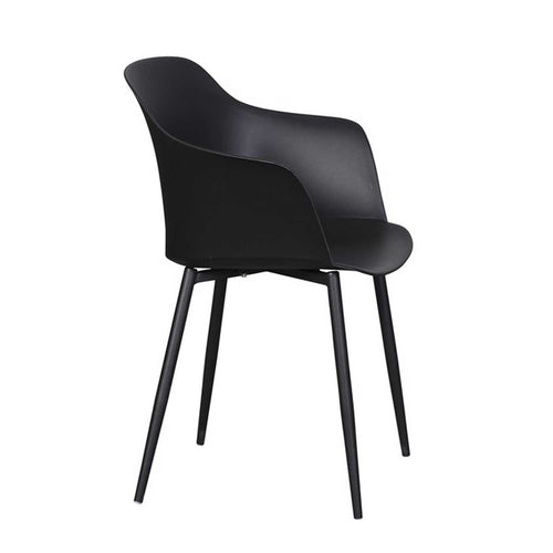 Lisomme Dian kunststof tuinstoel zwart - vtwonen shop