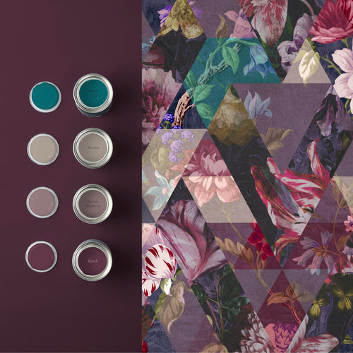 Graham & Brown Vliesbehang - Timepiece Amethyst - 10mx52cm - vtwonen shop