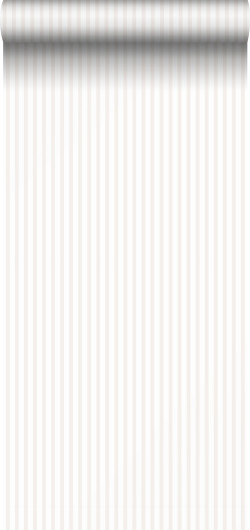 Sanders & Sanders behang strepen beige en wit - 53 cm x 10 m - 640593 - vtwonen shop