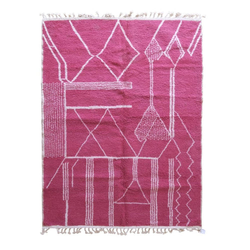 AFK Living vloerkleed Berber - handgemaakt - Wol - 184 x 253 cm