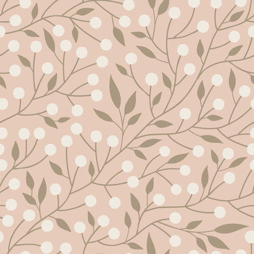ESTAhome behang bloemmotief roze - 50 x 900 cm - 139590
