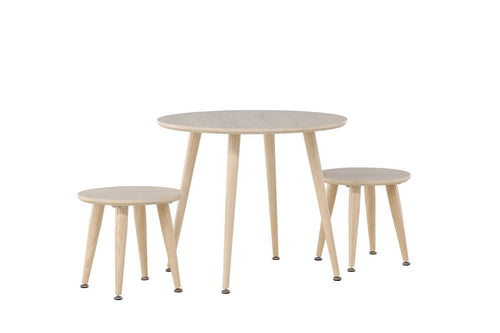 Rebellenclub Kindertafel Lysek - Wit Gelakt - vtwonen shop