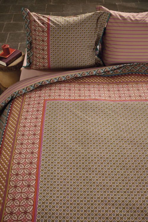 Pip Studio Dekbedovertrek Bogolan - 260 x 200/220 cm - Multi