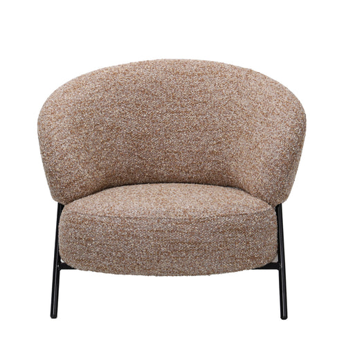 DÉJA Living Fauteuil Kumla - Taupe Stof - 85x85x70cm - vtwonen shop