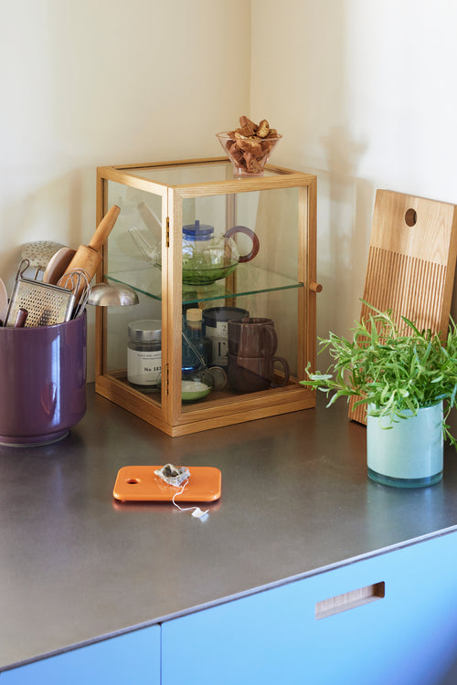 Hübsch snijplank Monarch - eikenhout - 20x40xh2cm - vtwonen shop