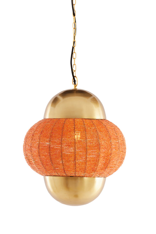 Light & Living hanglamp CETARA - oranje - Ø33x38cm - vtwonen shop