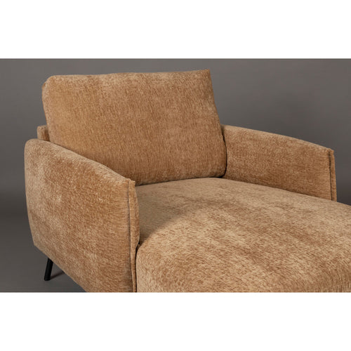 Dutchbone Harper Chaise Longue Camel - vtwonen shop