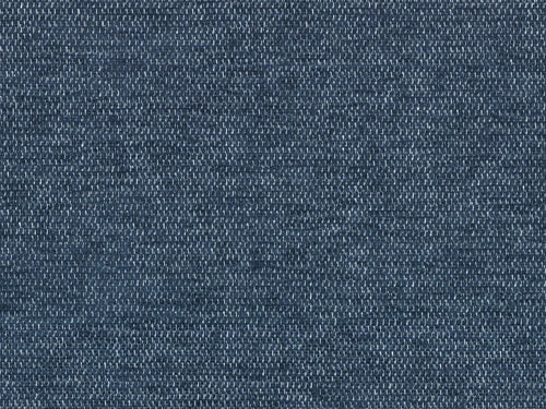 Cosmopolitan Design Uitklapbare hoekbank links met opbergdoos Linz 3-zits, structurele stof donkerblauw - 142x275x84cm