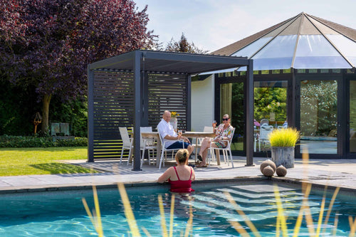 MIRADOR Pergola 111 Deluxe 3x3m - Antraciet