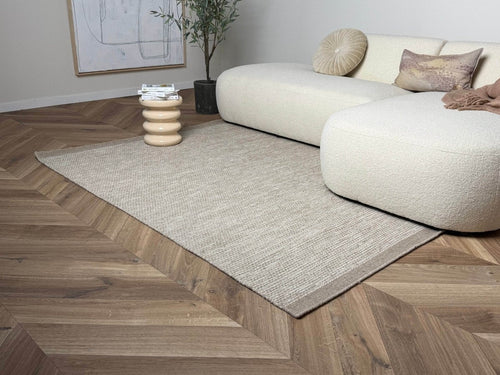 Wollen vloerkleed Taff beige - Interieur05 - 340 x 240 cm - vtwonen shop