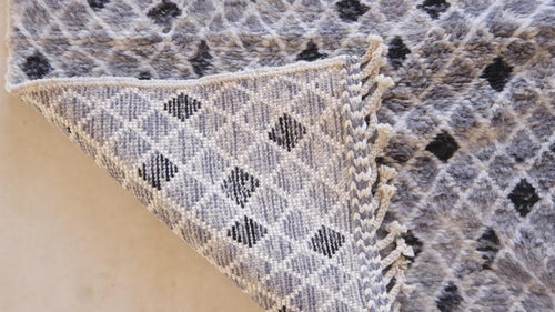 AFK Living vloerkleed Berber - handgemaakt - Wol - 246 x 302 cm