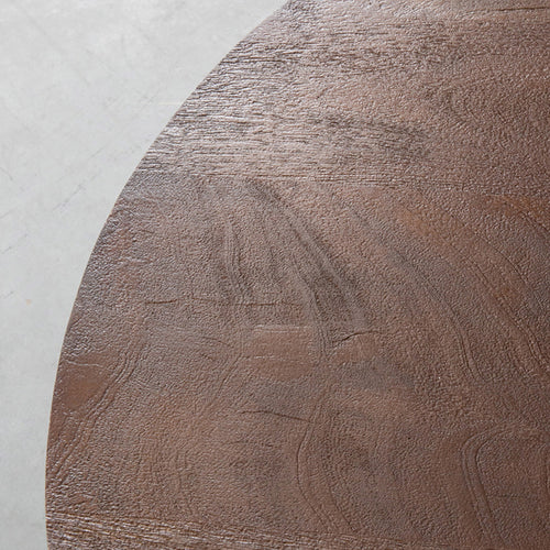 LABEL51 Salontafel Otis - Donkerbruin Mangohout - 80x80x43cm - vtwonen shop