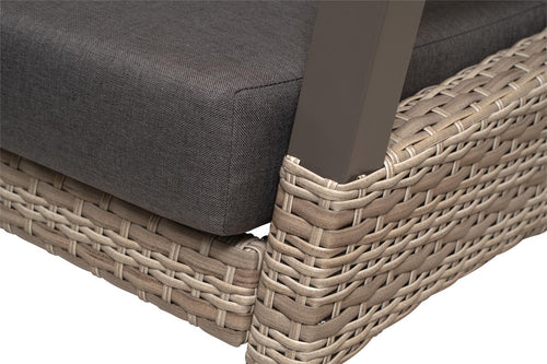 Lesli Living loveseat Treviso - taupe - 194x83x94cm