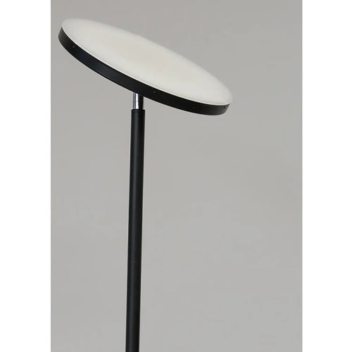 CristalRecord vloerlamp Denzel - 1 lichts - 25  x 175   cm - zwart