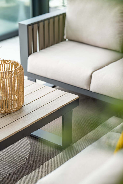 Bologna hoekset - 4-dlg - carbon black - taupe-desert sand - vtwonen shop