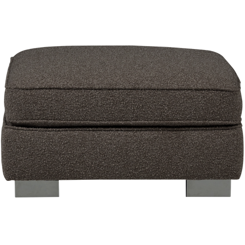 vtwonen hocker Lazy - Bouclé - Antraciet