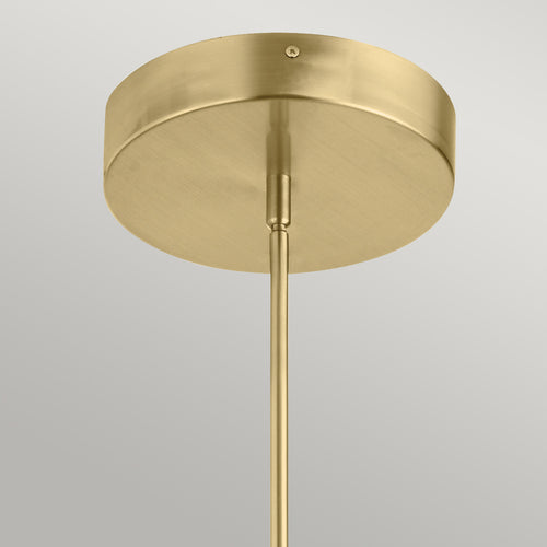 Elstead Kichler Calters Geïntegreerde LED Hanglamp Champagne Goud, 3000K