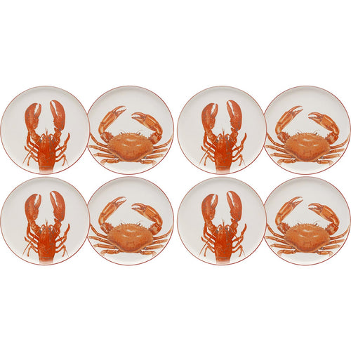 Kare Design Borden schelpdieren Ø27cm (8/set) - vtwonen shop