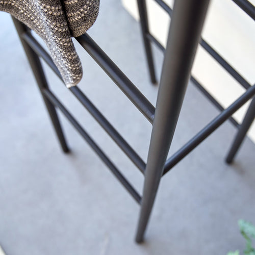 Tikamoon Adja - Metalen handdoekenrek - Zwart - vtwonen shop