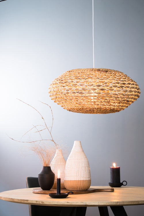 Light & Living hanglamp Tripoli - 42x42x47 - wit